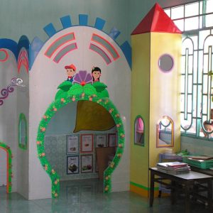 Alternative view of Trang Trí Góc Thư Giãn Mầm Non Hình Lâu Đài