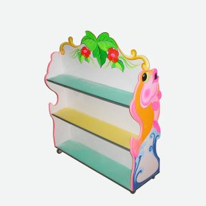 Kệ Thư Viện Cho Trẻ Mầm Non Hình Con Cá