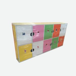 Alternative view of Tủ Balo Mầm Non Bằng Gỗ MDF 16 Ô